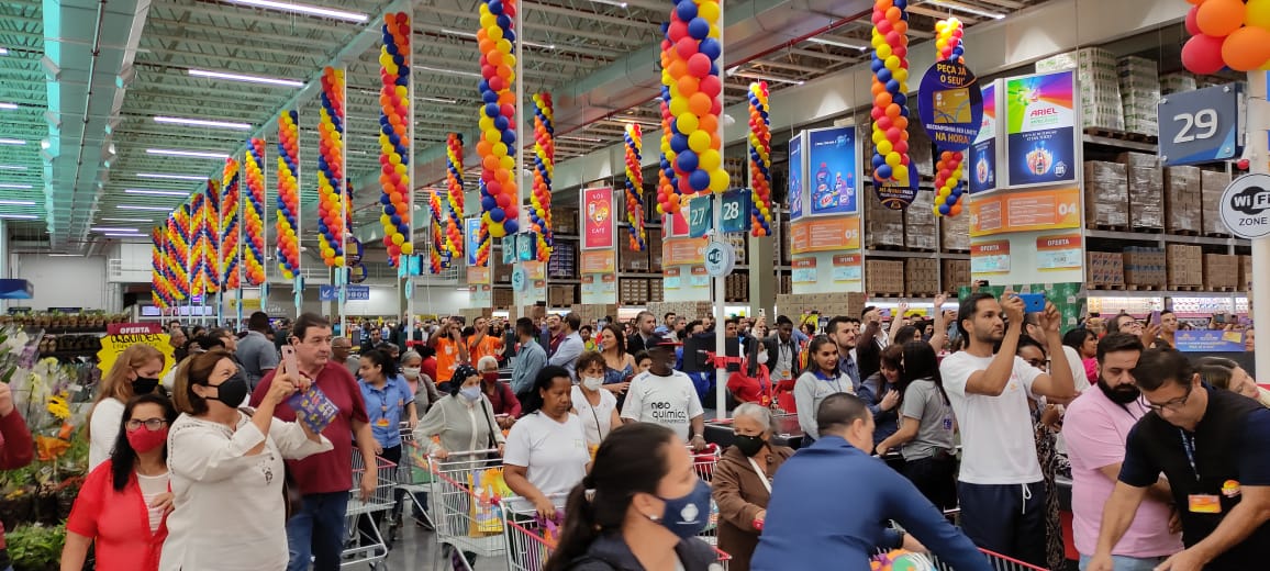 Foto 9 de 27 — Novidade: Veja fotos da inauguração do Assaí em Araraquara